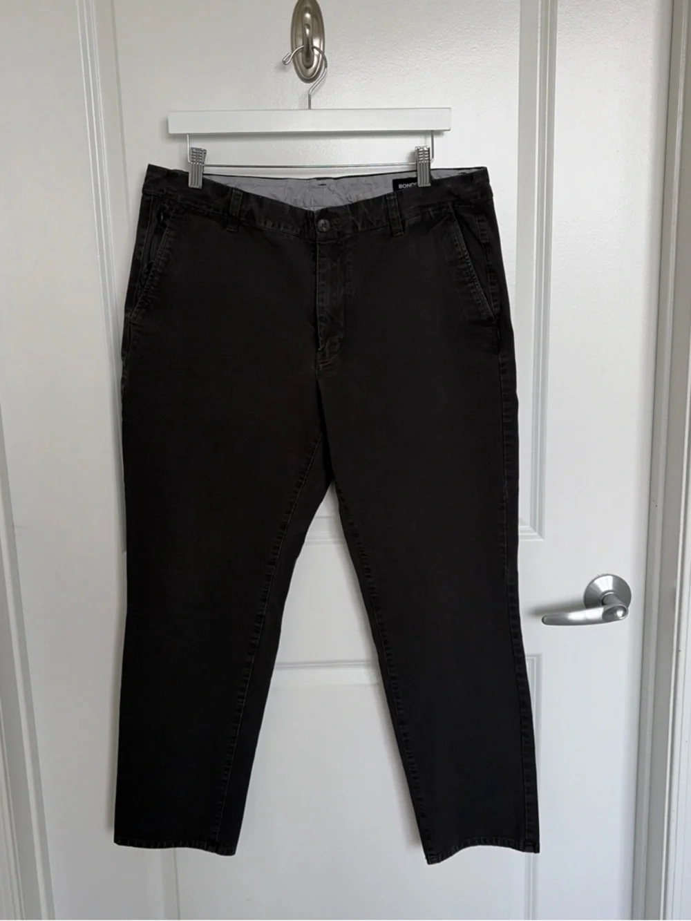 Bonobos The Chino 2.0 Slim Faded Black 35x30 - Picture 2 of 7